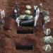 AP | Cemetery workers in Brazil bury a victim of Covid-19, which has now claimed 3 million lives around the world.