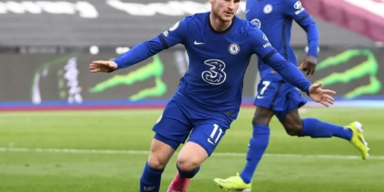 AFP | Just in Timo: Timo Werner ended his two-month goal drought to earn Chelsea a 1-0 win over West Ham