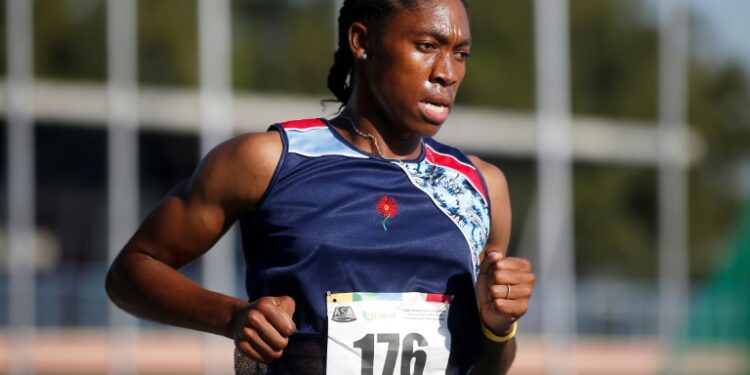 AFP | Double Olympics 800 meters champion Caster Semenya on her way to winning the South African championships 5,000m title in Pretoria