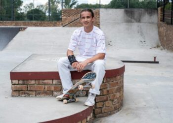 South Africa's Brandon Valjalo hopes to qualify for the Tokyo Olympics where skateboarding will be a medal sport for the first time | AFP