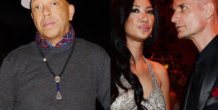 Russell Simmons, ex-wife Kimore Lee and now husband Tim Leissner | Getty Images