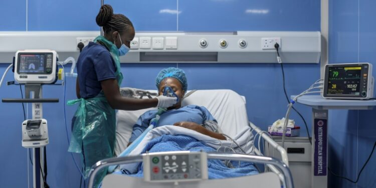 Kenya's hospitals have been scrambling to increase supplies of oxygen fearing the nightmare scenario currently unfolding in India | AFP