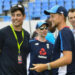 Concern - Alastair Cook (L) is worried by the form of current England captain Joe Root's (R) batsmen | AFP