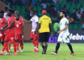 Mohamed Salah scored Egypt's winner against Guinea-Bissau | AFP/Daniel BELOUMOU OLOMO