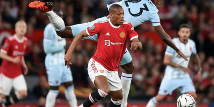 Manchester United's French striker Anthony Martial | AFP/Oli SCARFF