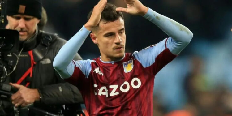 Aston Villa star Philippe Coutinho |  AFP/Lindsey Parnaby