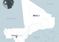 Map of Mali | AFP