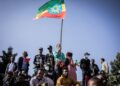 The state of emergency coincided with a mass mobilisation campaign credited -- along with drone strikes -- with pushing the TPLF back into Tigray  | AFP