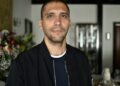 Algerian journalist Khaled Drareni, pictured in February 23, 2021 | AFP