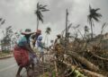 Cyclone Emnati pummelled the eastern coast of Madagascar after passing just north of Indian Ocean islands of Mauritius and Reunion | AFP