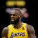 LeBron James moved to second place on the NBA's all-time regular season points scorers lists on Saturday | AFP/Cole Burston