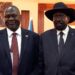 South Sudan remains in crisis despite a 2018 peace deal between President Salva Kiir (right) and Vice President Riek Machar | AFP