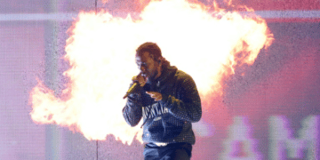 US rapper Kendrick Lamar, pictured at the 2018 BRIT Awards in London, appeared to announce his fifth studio album will come out in May 2022 | AFP / Daniel LEAL