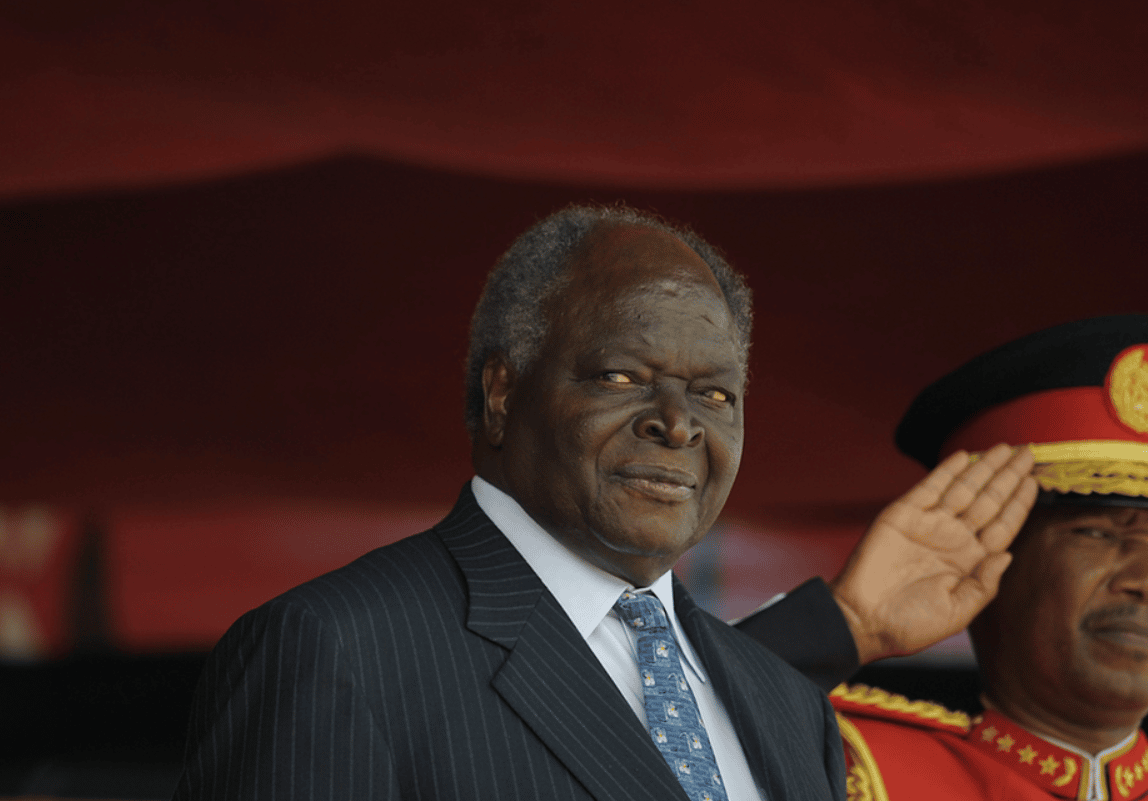 Mwai Kibaki | AFP / TONY KARUMBA via Getty Images