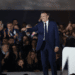 Emmanuel Macron on his arrival at the Champ de Mars in Paris. Thomas Coex | AFP