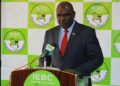 IEBC Chairperson Wafula Chebukati.The commission has rejected party lists presented by political parties.Photo/courtesy