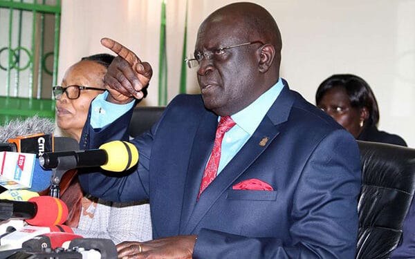 Education Cs George Magoha has said schools will take a short break to pave ways for elections.Photo/Courtesy
