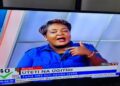 Monica Wamaitha Gitau when she appeared as a panelist on Inooro TV in a Wednesday, June 29 morning show.PHOTO/COURTESY