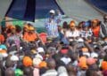 ODM leader Raila Odinga during a campaign rally in Siaya.Photo/courtesy