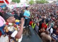 Mike Sonko at a ast campaign rally./Photo/Courtesy