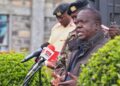 Former Interior CS Fred Matiang'i has said that he fears for his life.Photo/Courtesy