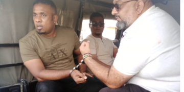 Shallo was arrested in connection to chaos that erupted at Turdo Hall polling station.Photo/Courtesy