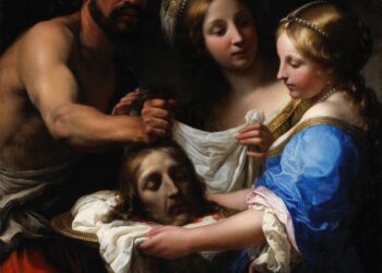 Salome with the head of St. John the Baptist. 
Painting: Courtesy