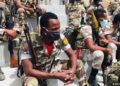 Ethiopian federal soldiers on a "peace-keeping" mission. The warring parties reached a peace deal earlier this month.
Photo: Courtesy