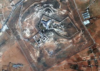 The infamous Tadmur Prison in Syria. 
Photo: Courtesy