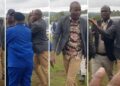 Officers attached to Gachagua's wife assault journalist .Photo/Nation