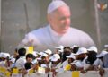Many worshippers came to see the Pope from around the Gulf region: IMAGE/AFP