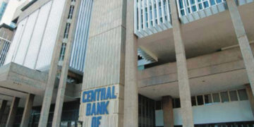 The Central Bank of Kenya in Nairobi.Photo/Courtesy