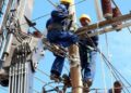 Kenya Power technicians at work. The electricity service provider has announced power outage in various parts of the nation. PHOTO/COURTESY