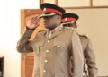 Major Ibrahim Juma Wasike appears before a court martial sitting at Lang’ata Barracks on January 20, 2023. Photo/Courtesy/KDF