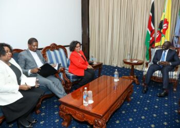 President William Ruto when he hosted the AUDA delegation at State House, Nairobi. Photo/PCS