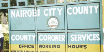 Nairobi Cunty's City Mortuary.PHOTO/COURTESY