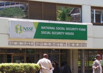 The National Social Security Fund (NSSF) offices in Nairobi.PHOTO/COURTESY