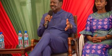 Raila says Ruto should focus on solving problems at home. Photo/Courtesy