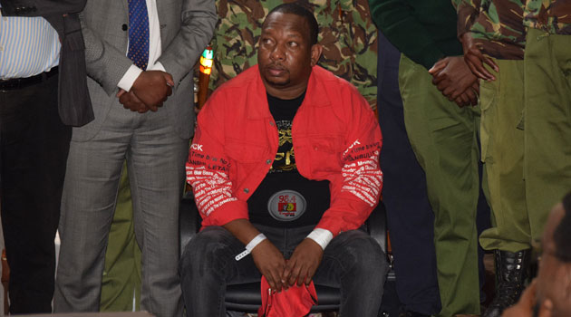 Former Nairobi Governor Mike Sonko during previous case against EACC.