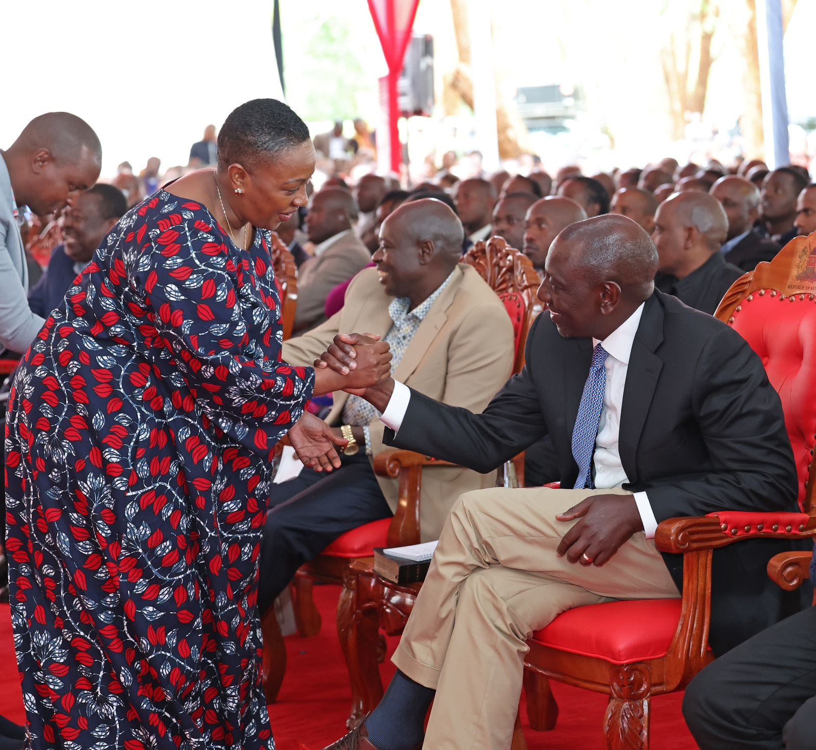 Nominated MP Sabina Chege has told off Azimio over claims made in the past that President William Ruto was going to abandon Mt. Kenya region after his election.