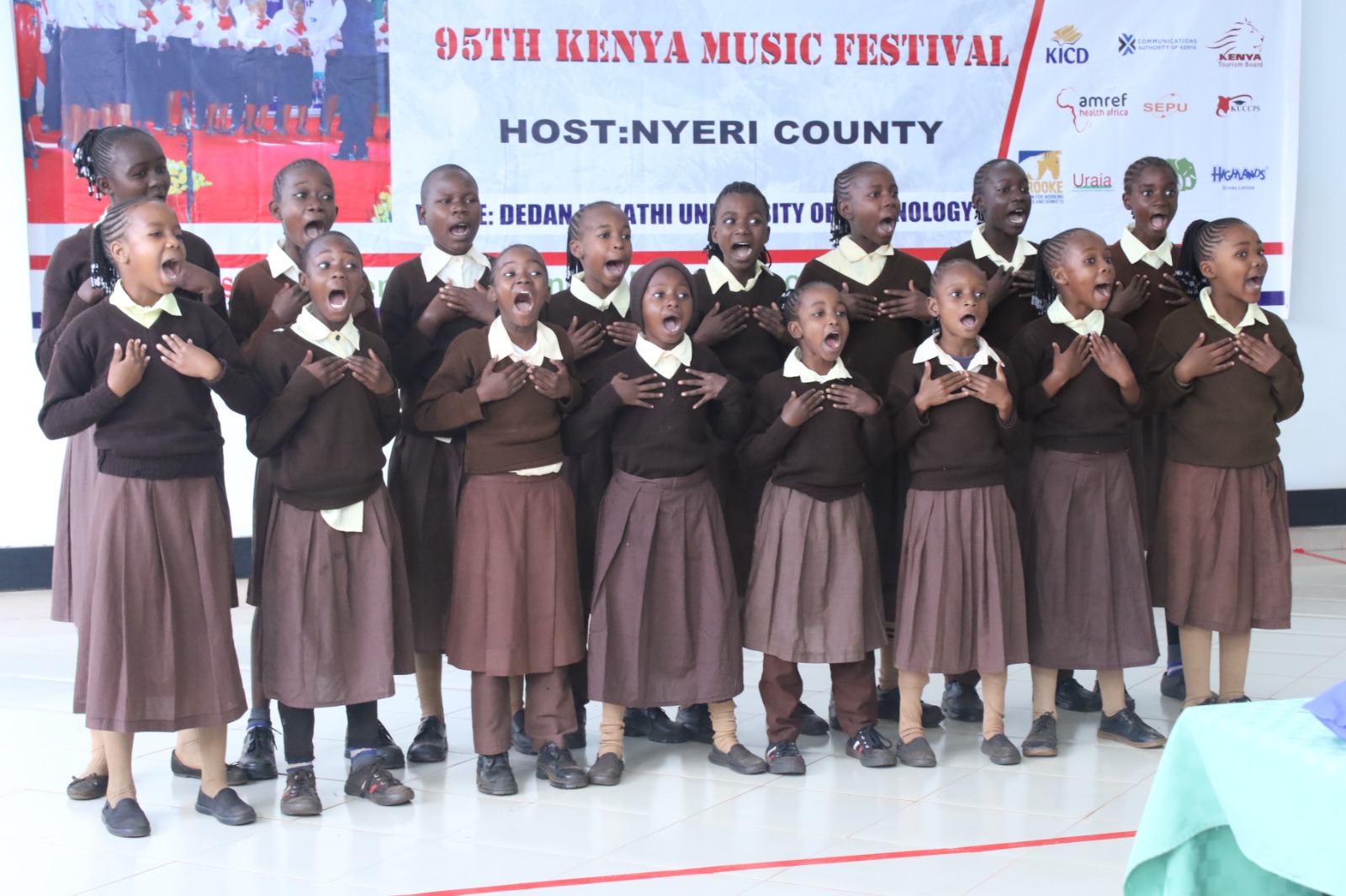The Communications Authority has partnered with The Ministry Of Education to champion for safe use of internet in the ongoing national music festivals.